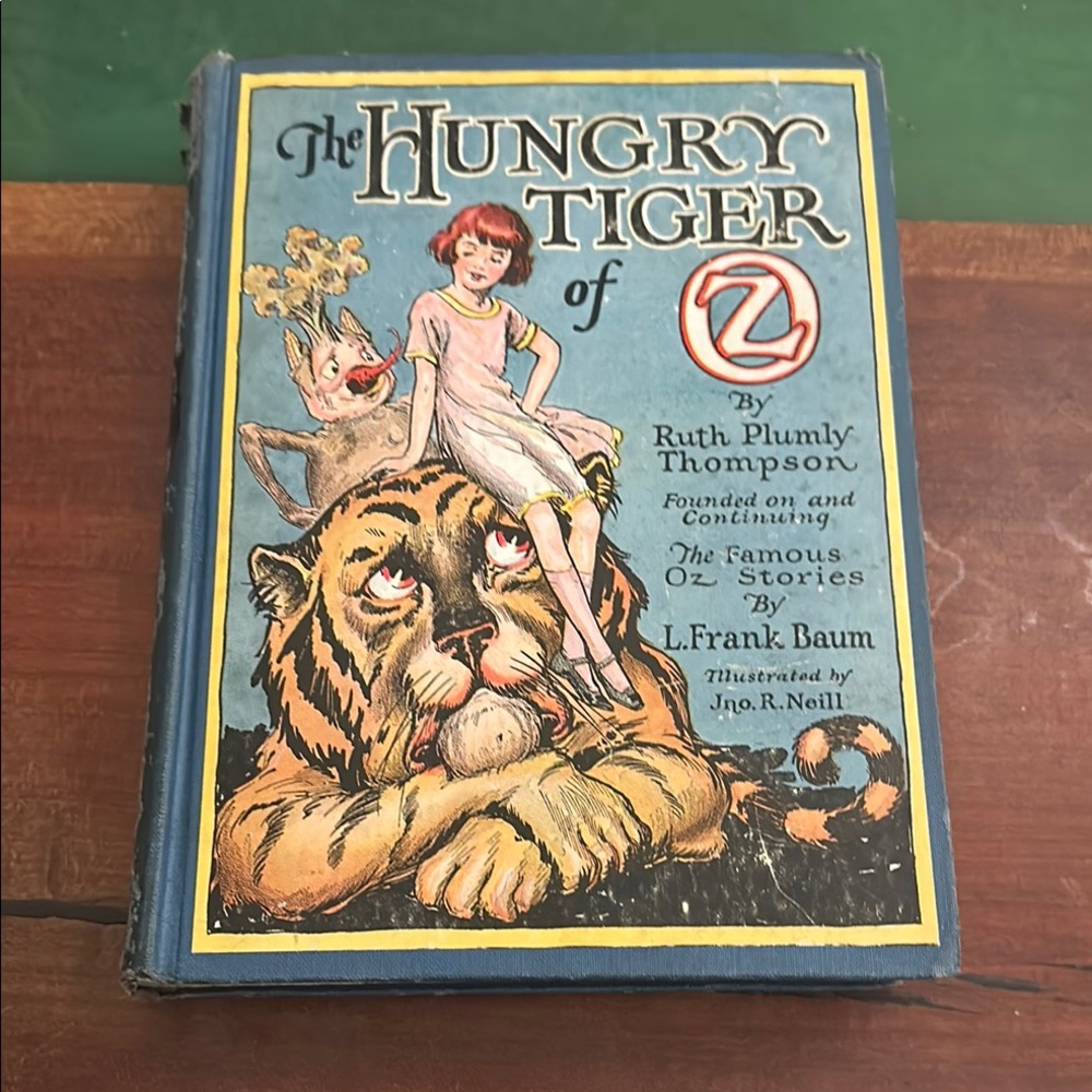 The Hungry Tiger of Oz Book